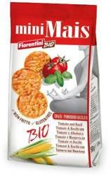 Bio-Maisscheiben mit Tomaten und Basilikum, glutenfrei BIO 50 g