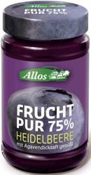 Heidelbeer-Mousse (75% Frucht) BIO 250 g