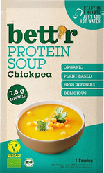 Instant-Suppe mit Kichererbsen, proteinreich, vegan, glutenfrei, Bio 30 g – Bettr