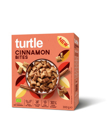 Zimtige Getreidekissen 30 % weniger Zucker glutenfrei Bio 300 g – Turtle