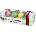 Frucht-Macaron-Seifen (4 x 50 g) 200 g - La Diva