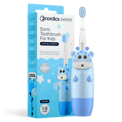 CA910 Schallzahnbürste für Kinder blaue Giraffe - Nordics Expert