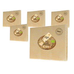 SET 5 x Natürliche hausgemachte Waffeln ohne Zuckerzusatz BIO 190 g