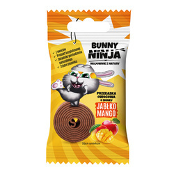 Apfel-Mango-Geschmack Fruchtsnack 15 g - Häschen Ninja