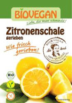 Getrocknete Zitronenschalen in Pulverform glutenfrei BIO 9 g