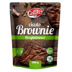 Mischung für glutenfreien Brownie, Celiko 300g
