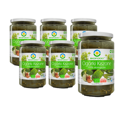 SET 6 x Eingelegte Gurken BIO 400 g / 700 g