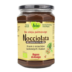 Haselnuss- und Kakaocreme glutenfrei bio 650 g - Rigoni di Asiago (Nocciolata)
