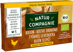 Bouillon - Geflügelwürfel ohne Zuckerzusatz bio (8 x 11 g) 88 g - Natur Compagnie