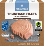 Bonito Msc Thunfisch Fair Trade Filets in Lagune 185 g (130 g) - Followfood