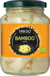 Bio Bambussprossen in Scheiben in Aufguss 340 g (175 g) – Yakso