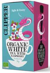 Weißer Tee mit Himbeere BIO (20 x 1,7 g) 34 g