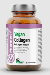 Collagen Booster veganes glutenfreies Nahrungsergänzungsmittel 60 Kapseln - Pharmovit (Clean Label)