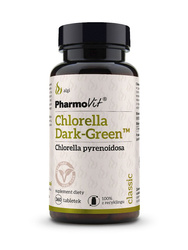Chlorella Dark-Green (250 mg) glutenfreies Nahrungsergänzungsmittel 360 Tabletten - Pharmovit