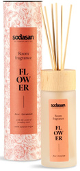 Sodasan Bio-Raumerfrischer Rose mit Stäbchen, 200 ml