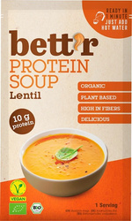 Instant-Linsensuppe, eiweißreich, vegan, glutenfrei, Bio 30 g – Bettr