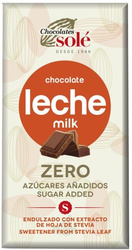 Zuckerfreie Milchschokolade mit Stevia 100 g