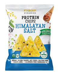 Glutenfreie Himalaya-Salz-Protein-Pyramidenchips 60g - Popcrop