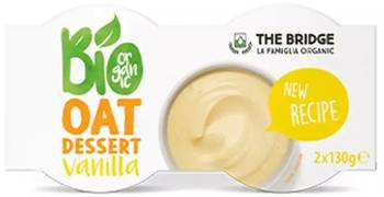 Haferflocken-Dessert mit Vanillegeschmack BIO (2 x 130 g) 260 g - Die Brücke