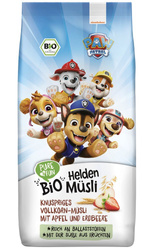 Vollkorn-Müsli Apfel-Erdbeere PAW Patrol Bio 375 g – Pure & Fun
