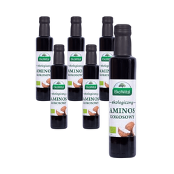 SET 6 x Kokosnuss Aminosäuren BIO 250 ml