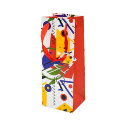 Torebka ozdobna z wstążką TR-50 butelka