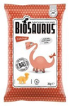 Bio Mais-Dinosaurier-Snacks mit Ketchup-Geschmack, glutenfrei, 30 g – Biosaurus