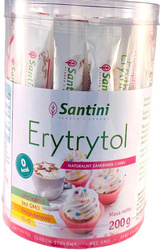 Erythrol in glutenfreien Beuteln (40 x 5 g) 200 g - Santini