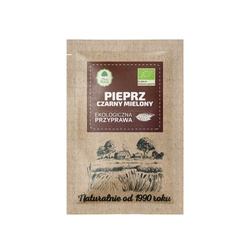 Bio Schwarzer Pfeffer gemahlen 15 g – Dary Natury