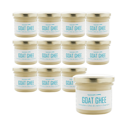 SET 12 x Ziegenbutter BIO geklärt 100 g