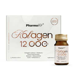 Kollagen (12 000 mg) glutenfreier Schuss 30 ml - PHARMOVIT