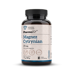 Magnesiumcitrat-Pulver glutenfreies Nahrungsergänzungsmittel 150 g - Pharmovit (classic)