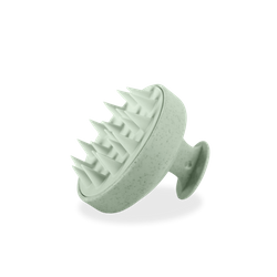 Grüne Haarwasch- und Kopfmassagebürste - Mohani