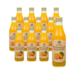 SET 12 x Gepresster Orangensaft 250 ml
