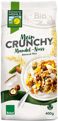 Erdnuss Crunchy mit gerösteten Kokoschips Bio 400 g - Bohlsener Mühle