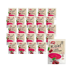 SET 25 x Glutenfreies Kirschengelee, zuckerfrei Celiko, 40 g