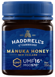 Manuka-Honig MGO 570+ 250 g - HADDRELL'S OF CAMBRIDGE