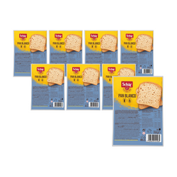 SET 8 x Pan Blanco - glutenfreies Weißbrot 250 g