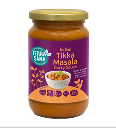 Indische Tikka Masala Currysauce glutenfrei bio 350 g - Terrasana