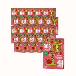 SET 20 x Apfel-Erdbeer-Fruchtsnack ohne Zuckerzusatz 60 g