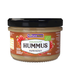 Paprika-Hummus BIO 185 g - Naturavena
