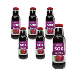 SET 6 x Rote Bete Saft 750 ml - Naturavena