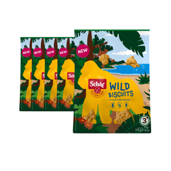 SET 5 x Wild Biscuits - glutenfreie Kekse 115 g - Schar