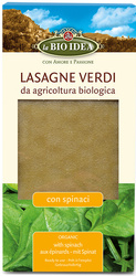 Nudeln (Grieß mit Spinat) Lasagne bio 250 g - La Bio Idea