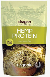 Hanfprotein, 48% Protein, ohne Zuckerzusatz, glutenfrei, Bio 200 g – Dragon Superfoods