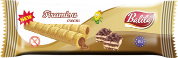 Glutenfreie Maisbrötchen mit Tiramisu-Geschmack und Sahnefüllung 18g - Balila