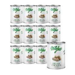 SET 12 x Kichererbsen in Salzlake BIO 400g