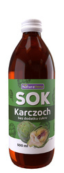 Artischockensaft 100 % 500 ml - Naturavena