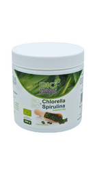 Chlorella Pyrenoidosa + Spirulina Nahrungsergänzungsmittel 700 Tabletten BIO - Bio Organic Foods
